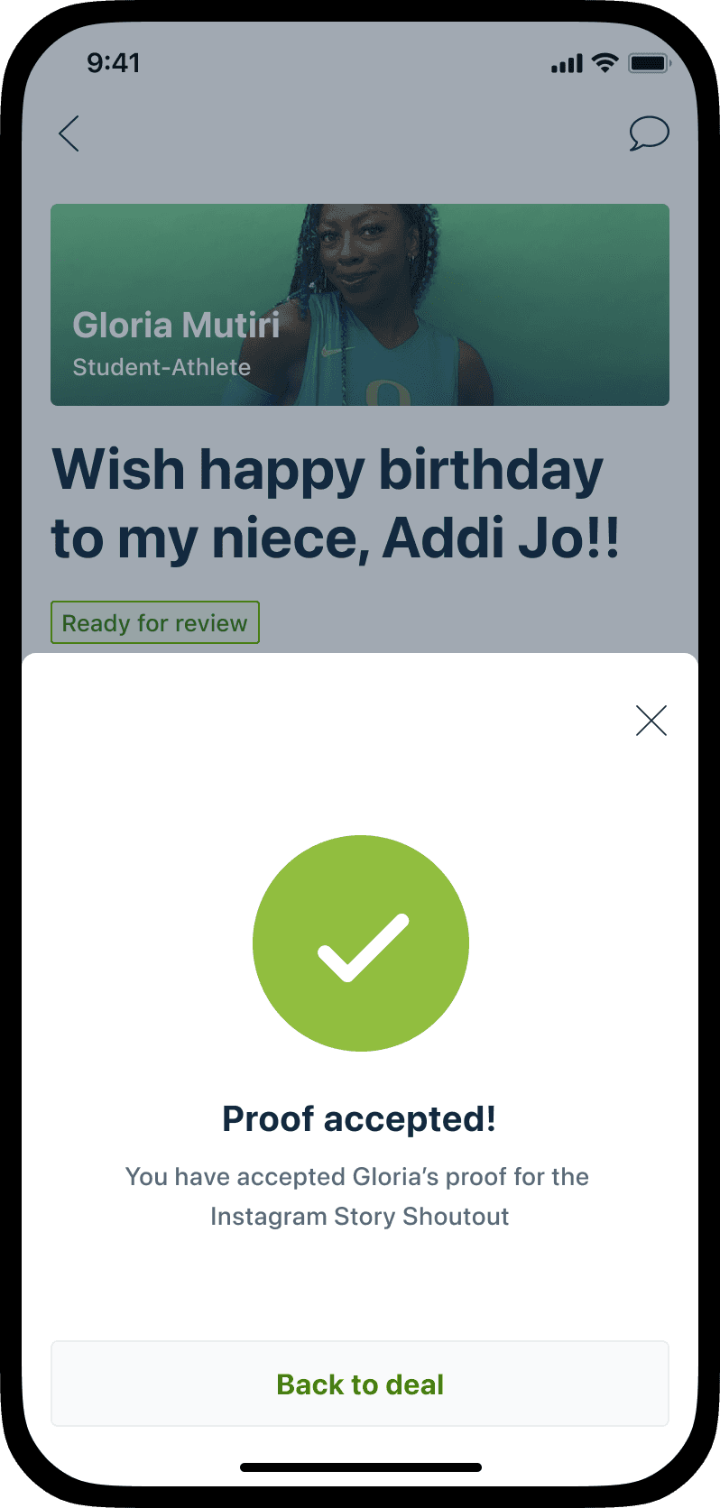 Opendorse screenshot 4
